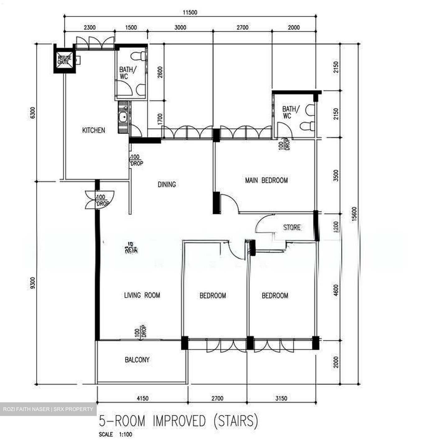 Blk 109 Chong Pang Garden (Yishun), HDB 5 Rooms #609556041